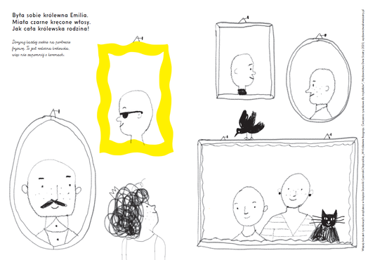 strony karty W Królestwie Bazgraju. Ćwiczenia rysunkowe dla trzylatków Dominika Czerniak-Chojnacka Mądrale