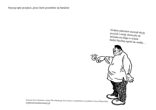Mężczyzna przyciska dzwonek do drzwi
