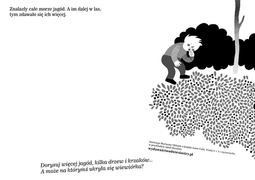 Chłopiec zbierający jagody w lesie