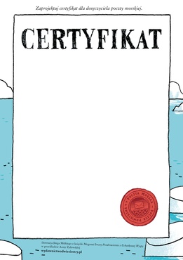 kartka papieru z napisem certyfikat
