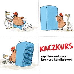 KACZKURS, czyli kaczo-kurzy konkurs komiksowy!