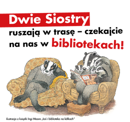 Dwie Siostry ruszają w trasę – czekajcie na nas w bibliotekach!    