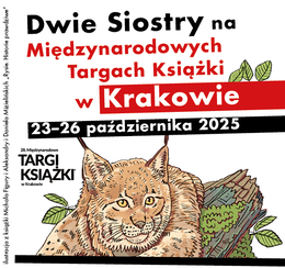 23–26.10.2025 | Dwie Siostry na Targach Książki w Krakowie