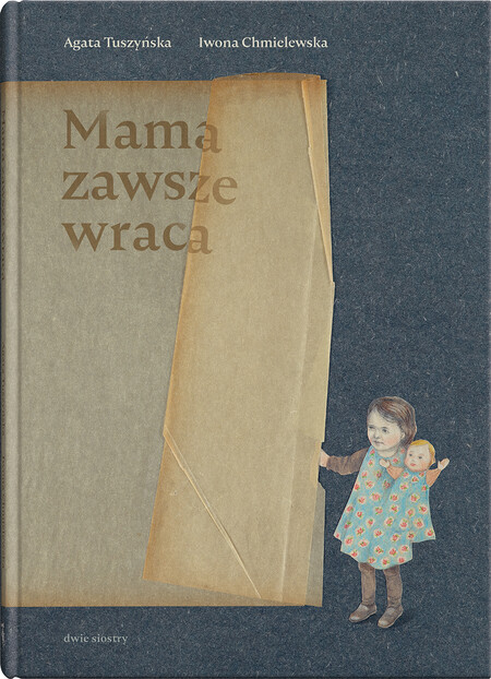 Strony książki Mama zawsze wraca