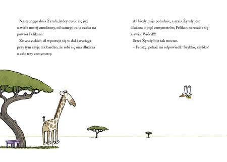 Strony książki Z pozdrowieniami, Żyrafa (OUTLET)