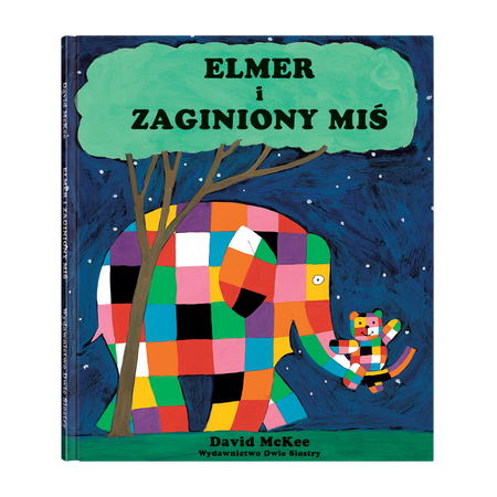 Okładka książki Elmer i zaginiony miś