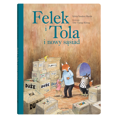 Okładka książki Felek i Tola i nowy sąsiad