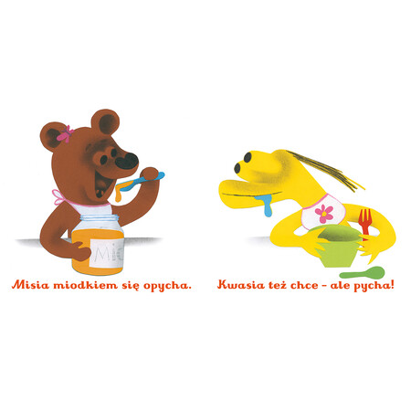 Strony książki Jemy