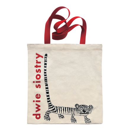 Okładka książki Torba bawełniana – tygrys