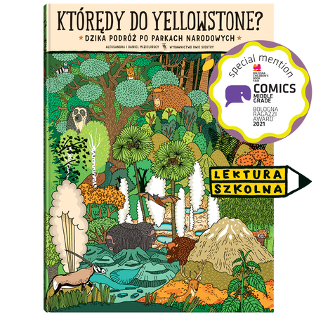 Okładka książki Którędy do Yellowstone?
