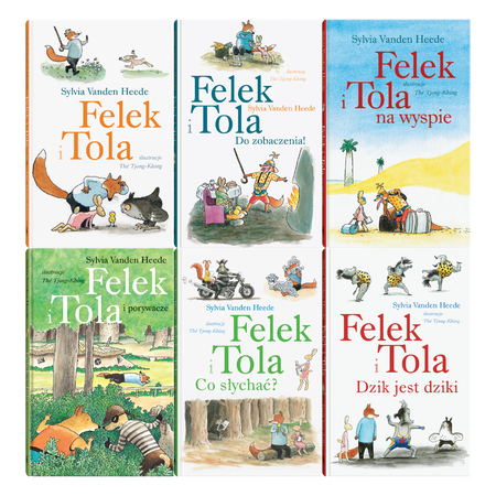 Okładka książki Zestaw: Felek i Tola