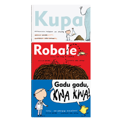 książka Zestaw: Kupa; Robale; Gadu gadu, kwa kwa!
