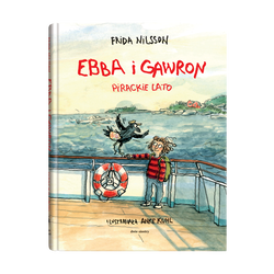 książka Ebba i Gawron. Pirackie lato