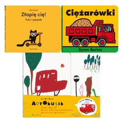 książka Zestaw dla maluchów, które uwielbiają samochody