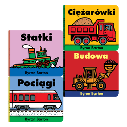książka Zestaw dla małych wielbicieli pojazdów